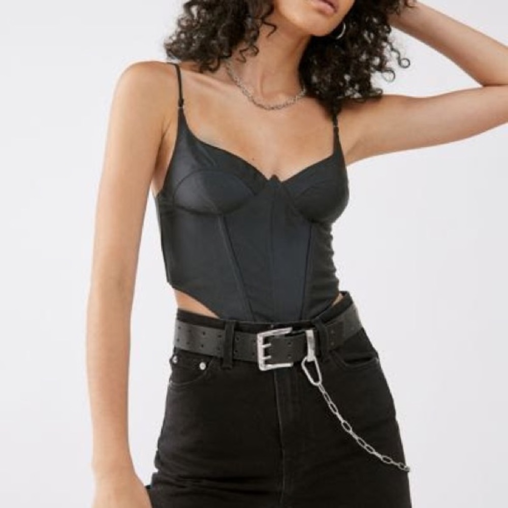 UO KARISSA BUSTIER TOP